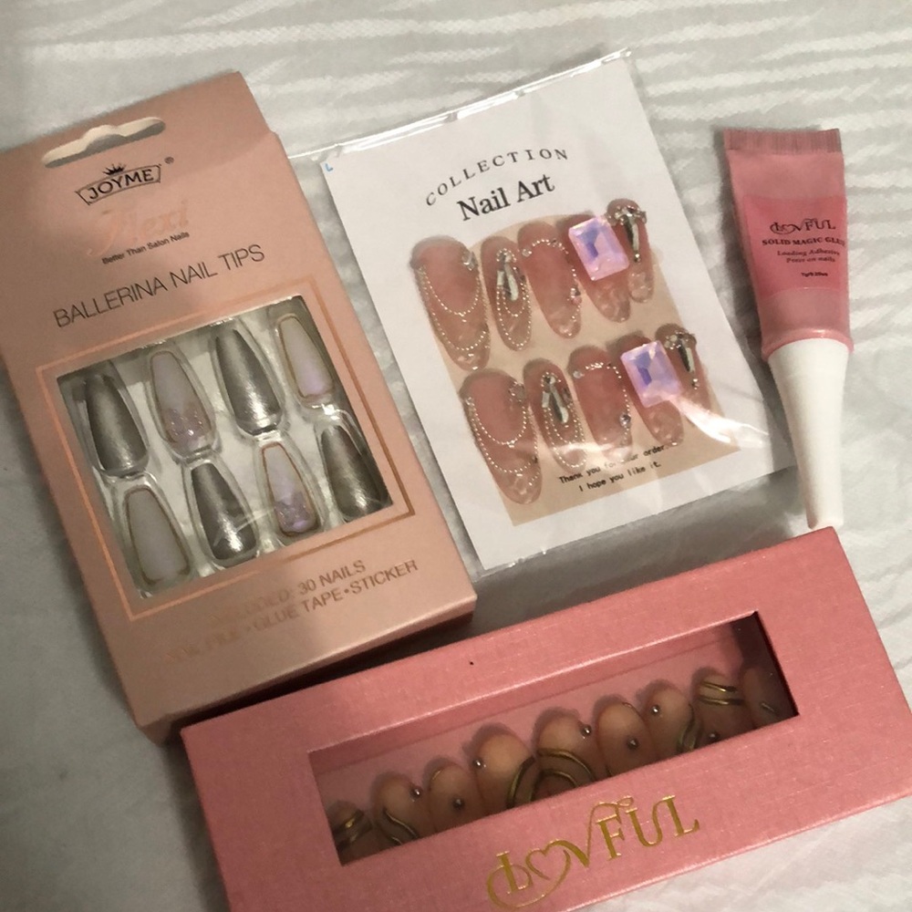 Customized Nail Sets bundle of 3